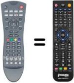 Replacement remote control REMCON894