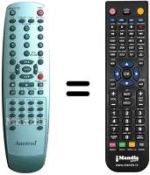 Replacement remote control REMCON481