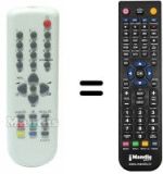 Replacement remote control Daewoo F14V1N