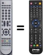 Replacement remote control RC-DWW02-V01