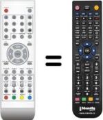 Replacement remote control Dangaard D01