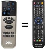Replacement remote control Dell TSFM-IR01