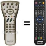 Replacement remote control GA101WJSA