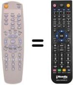 Replacement remote control REMCON1002