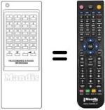 Replacement remote control REMCON667