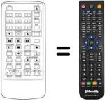 Replacement remote control REMCON296