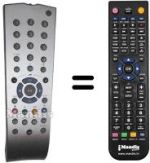 Replacement remote control Grundig LXW82-7635CONNECT