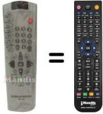 Replacement remote control RC45