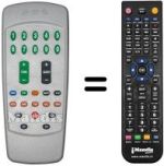 Replacement remote control 5158