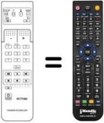 Replacement remote control REMCON683