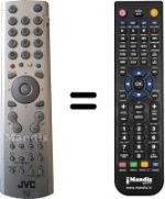 Replacement remote control JVC LT-32DF7BK