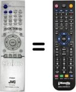 Replacement remote control RM-STHA30R