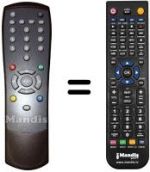 Replacement remote control REMCON394