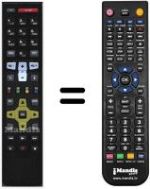 Replacement remote control RC671