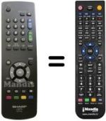 Replacement remote control REMCON906