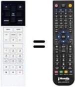 Replacement remote control REMCON605