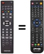 Replacement remote control United LTW22X96