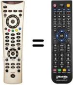 Replacement remote control Medion MD41530
