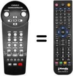 Replacement remote control REMCON875