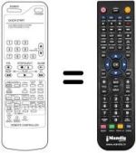 Replacement remote control REMCON1012