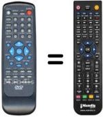 Replacement remote control REMCON890