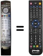 Replacement remote control Panasonic N2QAKB000056