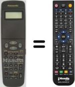 Replacement remote control Panasonic NV-SD420
