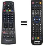 Replacement remote control N2QAYB000223