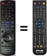 Replacement remote control N2QAYB000361