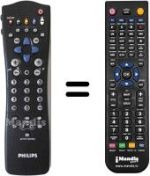 Replacement remote control Philips 32PW8506 / 12R
