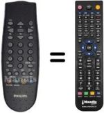 Replacement remote control RC0764 / 01