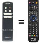 Replacement remote control RC6804