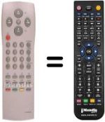 Replacement remote control Daewoo DWL28W8-100D