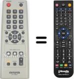 Replacement remote control RC-CAS03