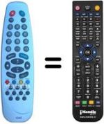 Replacement remote control RC1040