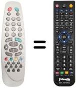 Replacement remote control Medion MD41537A