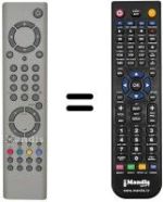 Replacement remote control RC1546