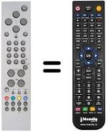 Replacement remote control NordMende RC1551