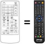 Replacement remote control REMCON490