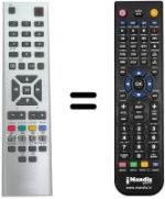 Replacement remote control RC2445