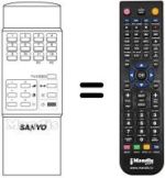 Replacement remote control RC304