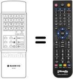 Replacement remote control RC315