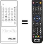 Replacement remote control RC650