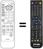 Replacement remote control RC6X03FE