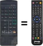 Replacement remote control RC700