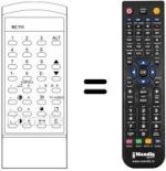 Replacement remote control RC711