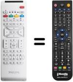 Replacement remote control Philips BDS4231R / 00