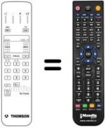 Replacement remote control Thomson RP46TH