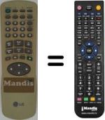 Replacement remote control REMCON342