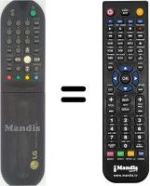 Replacement remote control REMCON400